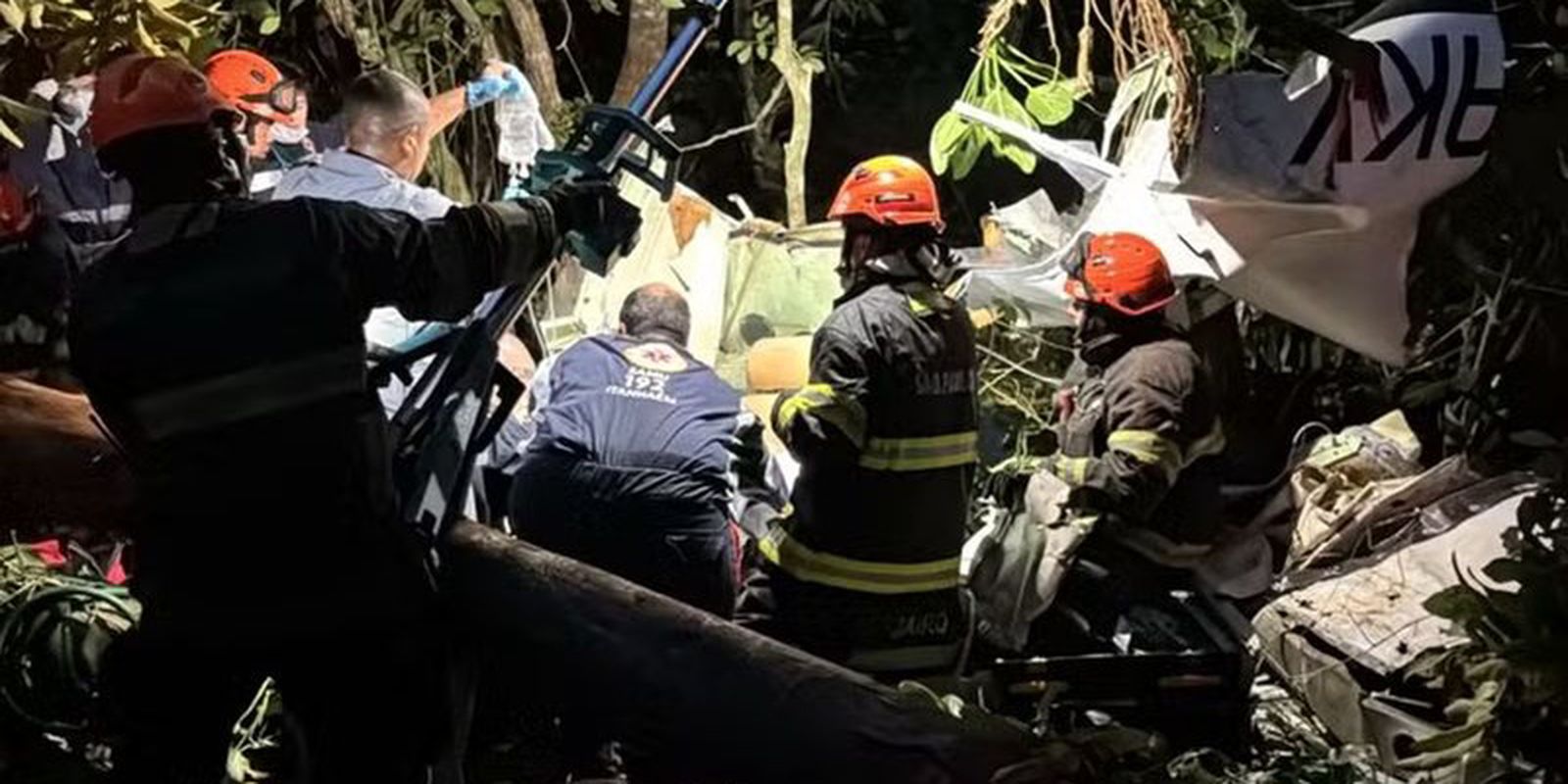 Aeronave cai em aldeia indígena de SP; uma pessoa morreu no local