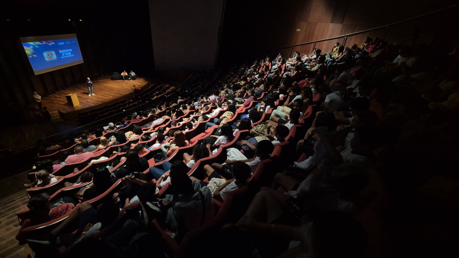 Projeto Defesa Civil nas Escolas retoma atividades com aula inaugural na Cidade das Artes 